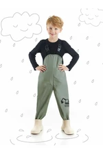 Denokids Bucket Boy's Waterproof Rainsuit