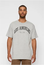 Men's oversize T-shirt L.A. College gray