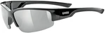 UVEX Sportstyle 215 Black/Litemirror Silver Fahrradbrille