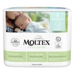 MOLTEX Pure & Nature Newborn 2-4 kg, 22 ks