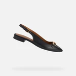 GEOX Black women's ballet flats Charyssa - Women's