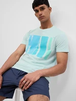 GAP T-shirt with print and logo - Men