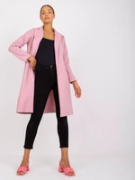 Női kabát Fashionhunters Dusty Pink