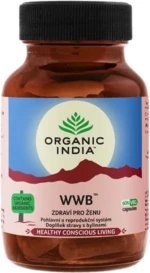 ORGANIC INDIA Zdraví pro ženu bio 60 kapslí