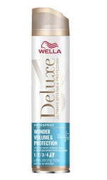 Wella Deluxe Wonder Volume & Protection lak na vlasy 250 ml