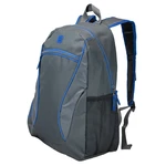 Semiline Unisex's Backpack J4917-3 Grey/Navy Blue