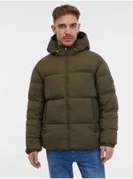 Khaki Men's Down Jacket Tommy Hilfiger New York - Men's