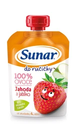 Sunar Do ručičky jahoda a jablko 100 g