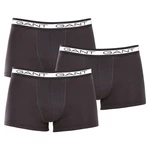 3PACK pánské boxerky Gant černé