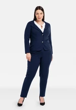 Karko Woman's Jacket X289 Navy Blue