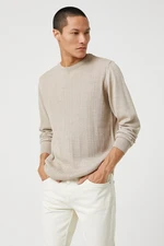 Koton Men's Beige Sweater