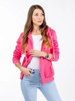 Women's Hoodie GLANO - fuchsia