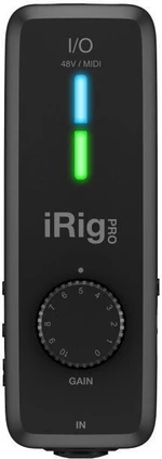 IK Multimedia iRig Pro I/O Kopfhörerverstärker für Gitarre