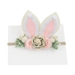 Headdress Photo Props Rabbit Ear Flower Antler Children Hair Hoop Girl Elastic Hair Band Headwear Korean Style Headband