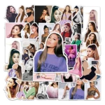 10/50PCS Singer Ariana Grande Stickers Laptop Guitar Luggage Skateboard Phone Bike Car Waterproof Cool Sticker Decal Kid Toys