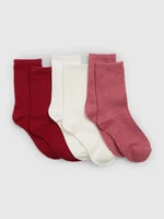 GAP Kids' High Socks, 3pcs - Girls