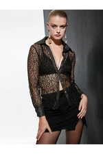 Koton Lace Long Sleeve Shirt