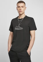 One Line Sneaker Tee black