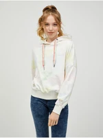 Cream Women's Patterned Hoodie Ragwear Gobby Ombre - Women