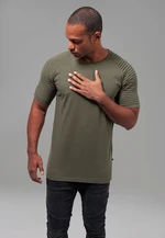 Pleat Raglan Tee Olive