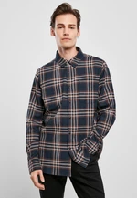 Campus Plaid Shirt Dark Blue/Rust