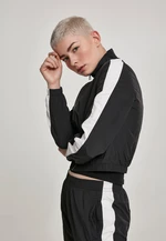 Women's short striped jacket blk/wht