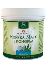 HERBAMEDICUS Koňská mast s konopím chladivá 250 ml