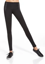 Bas Bleu ACTIVELLA two-tone sports leggings with decorative stitching