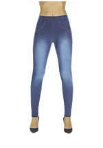 Női leggings Bas Bleu 252-MADDIE DEEPBLUE