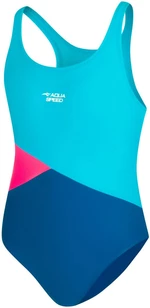 AQUA SPEED Kids's Swimsuits POLA Blue/Pink/Navy Blue