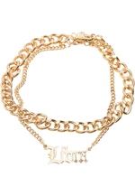 Zodiac Golden Anklet Pound