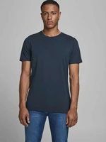 Jack & Jones Organic Triko Modrá