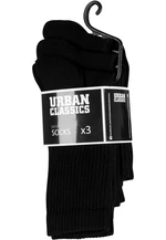 Sports Socks 3-Pack Black