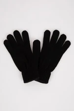 DEFACTO Men's Knitted Gloves