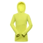 Children's quick-drying sweatshirt ALPINE PRO GORFO sulphur spring