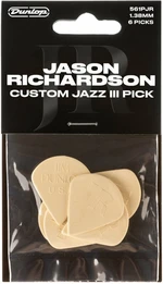 Dunlop Jason Richardson Custom Jazz III 6 pack Kostka, piorko