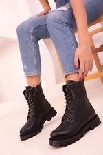 Soho Black Women's Boots & Booties 18497