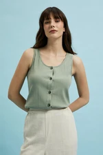 Women's tank top MOODO - olive