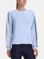 Under Armour MIkina Rival Terry CB Crew-BLU - Women