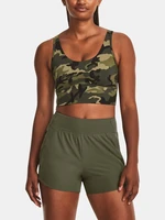 Under Armour Tílko Meridian Fitted CropTankPrnt-GRN - Dámské