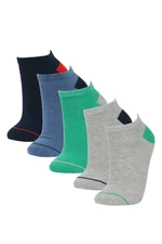 DEFACTO Size 5-Pack Cotton Ankle Socks