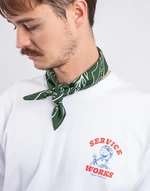 Tričko Service Works Organic Chefswear Tee WHITE