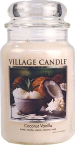 Village Candle Vonná svíčka ve skle Coconut Vanilla 602 g