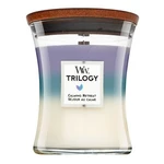 Woodwick Trilogy Calming Retreat vonná sviečka 275 g