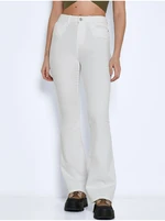 White Women Flared Jeans Noisy May Sallie - Women