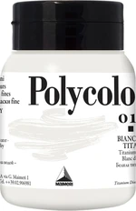 Maimeri Vynil Polycolor Vopsea acrilică Titanium White 018 500 ml 1 buc