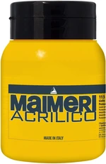 Maimeri Acrilico Acrylfarbe Permanent Yellow Medium 113 500 ml 1 Stck