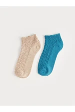 LC Waikiki Lw - Self-Patterned Women's Ankle Socks 2 Pack