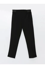 LC Waikiki LCWAIKIKI Classic New Black Elastic Waist Women's Trousers