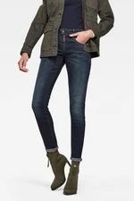 Jeans - G-STAR Lynn Zipper Mid Skinny Wmn Steel-Blue